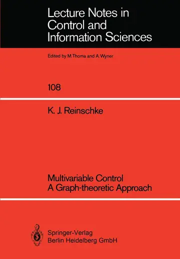 Cover of Multivariable Control a Graph-theoretic Approach