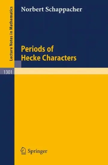 Cover of Periods of Hecke Characters