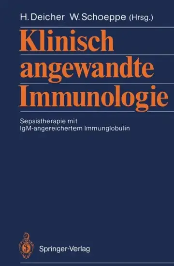 Cover of Klinisch Angewandte Immunologie