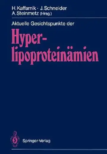 Cover of Aktuelle Gesichtspunkte Der Hyperlipoproteinämien