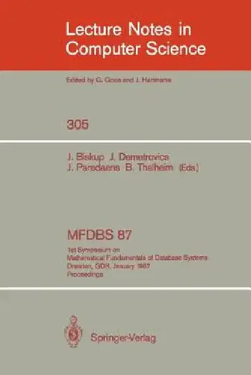 Cover of Mfdbs 87