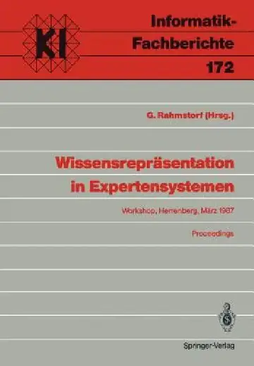 Cover of Wissensrepräsentation in Expertensystemen