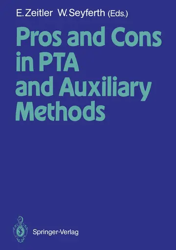 Cover of Pros and Cons in PTA and Auxiliary Methods