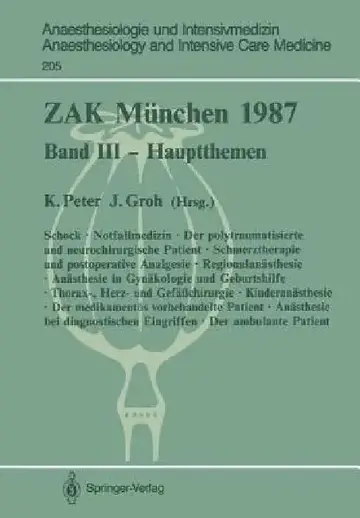 Cover of Zak München 1987