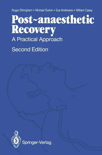 Cover of Post-Anaesthetic Recovery