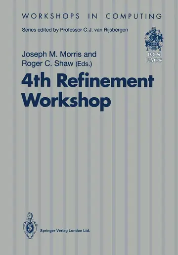 Cover of 4th Refinement Workshop
