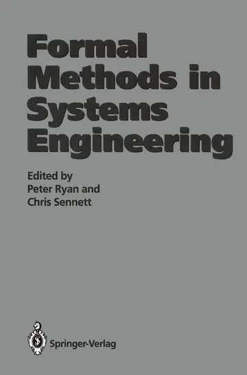 Cover of Formal Methods in Systems Engineering