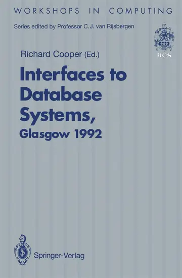 Cover of Interfaces to Database Systems (IDS92)