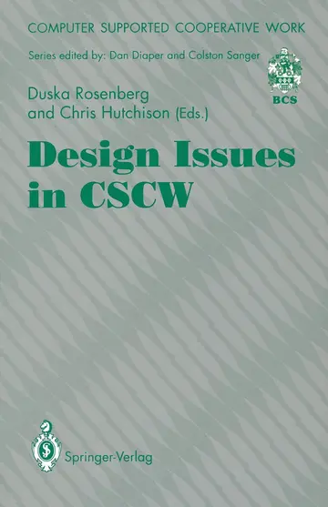 Cover of Design Issues in Cscw