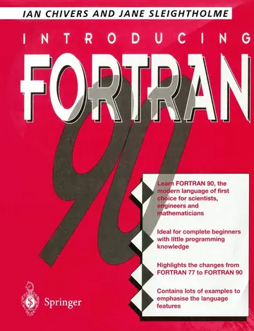 Cover of Introducing Fortran 90