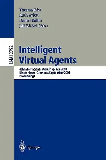 Cover of Intelligent Virtual Agents