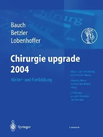 Cover of Chirurgie Upgrade 2004