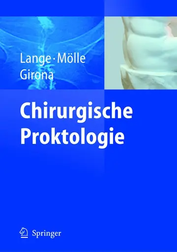 Cover of Chirurgische Proktologie