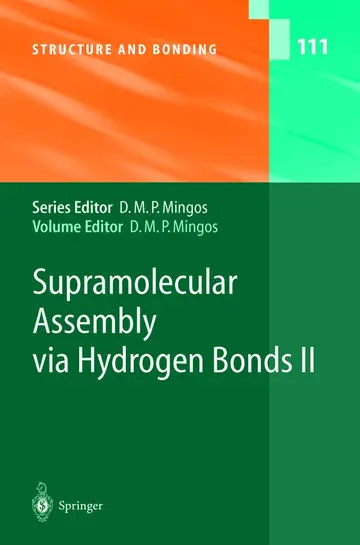 Cover of Supramolecular Molecular Assembly via Hydrogen Bonds II