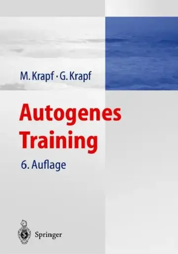 Cover of Autogenes Training
