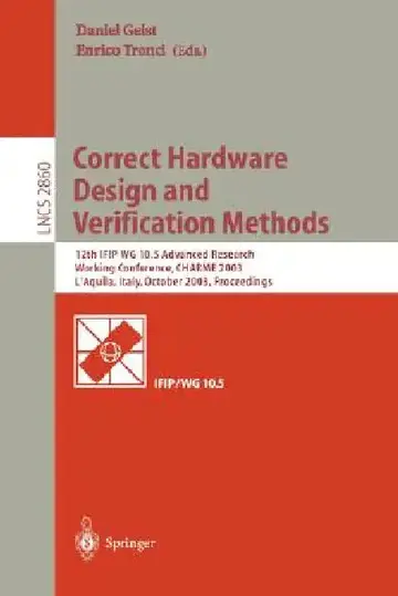 Cover of Correct Hardware Design and Verification Methods
