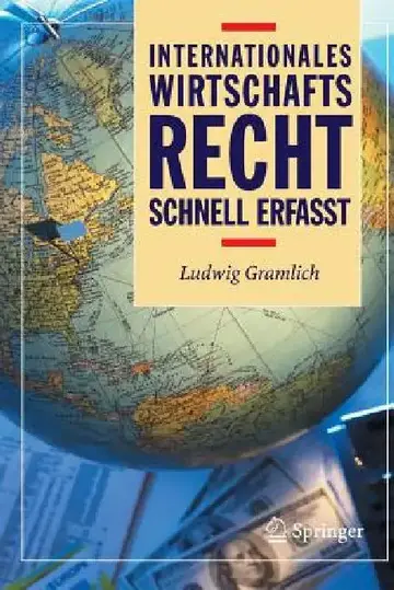 Cover of Internationales Wirtschaftsrecht - Schnell Erfasst