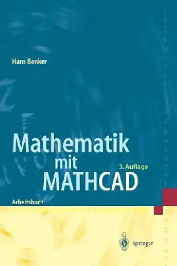 Cover of Mathematik Mit MathCAD