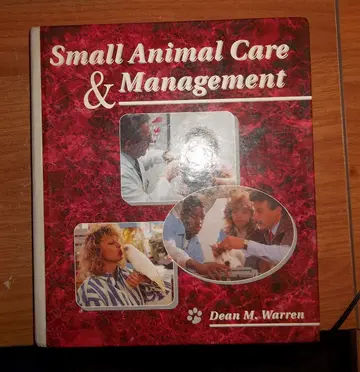 Cover of Small Animal Care and Management