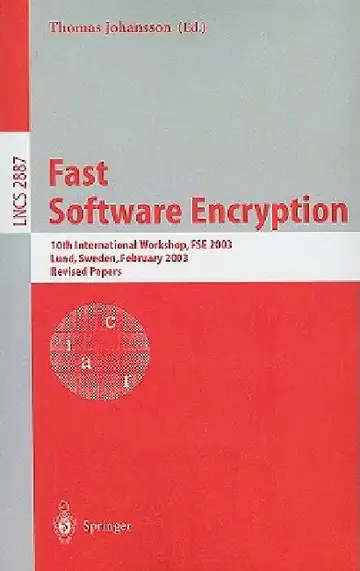 Cover of Fast Software Encryption