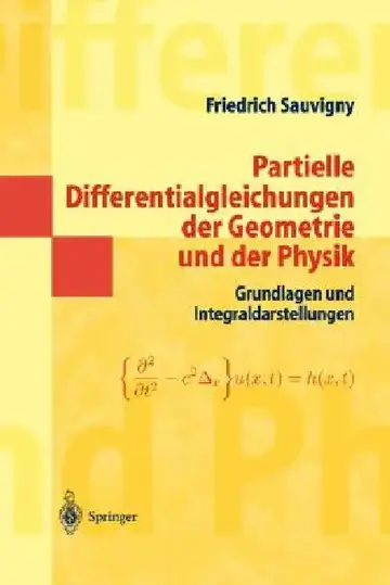 Cover of Partielle Differentialgleichungen Der Geometrie Und Der Physik 1