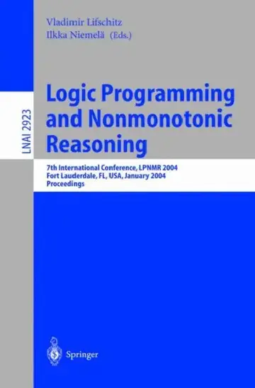 Cover of Logic Programming and Nonmonotonic Reasoning