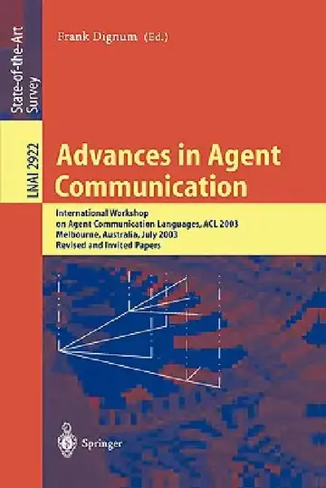 Cover of Advances in Agent Communication