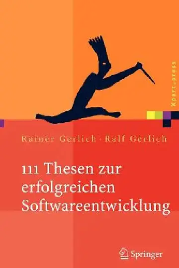 Cover of 111 Thesen Zur Erfolgreichen Softwareentwicklung