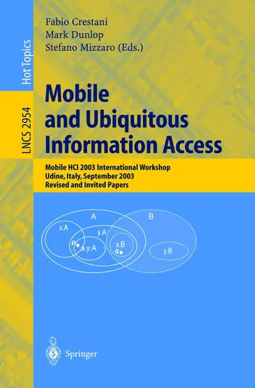 Cover of Mobile and Ubiquitous Information Access