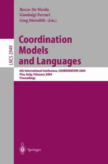 Cover of Coordination Models and Languages