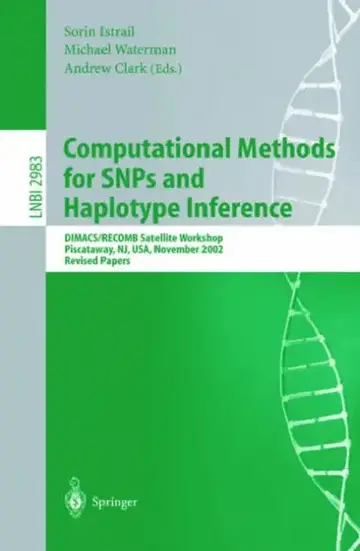 Cover of Computational Methods for Snps and Haplotype Inference