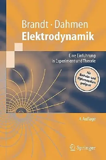 Cover of Elektrodynamik