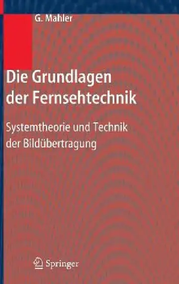 Cover of Die Grundlagen Der Fernsehtechnik