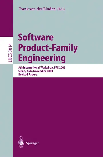 Cover of Software Product-Family Engineering