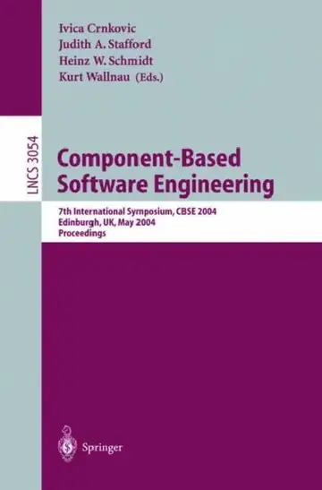 Cover of Component-Based Software Engineering