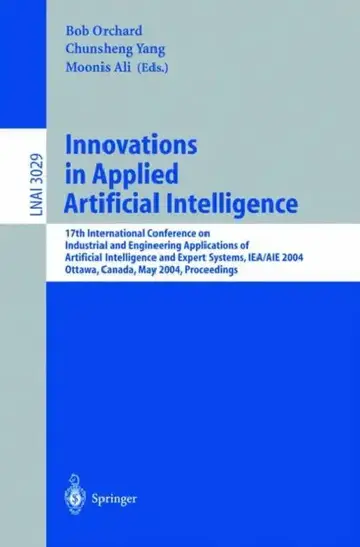 Cover of Innovations in Applied Artificial Intelligence