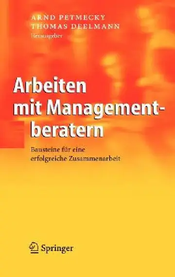 Cover of Arbeiten Mit Managementberatern