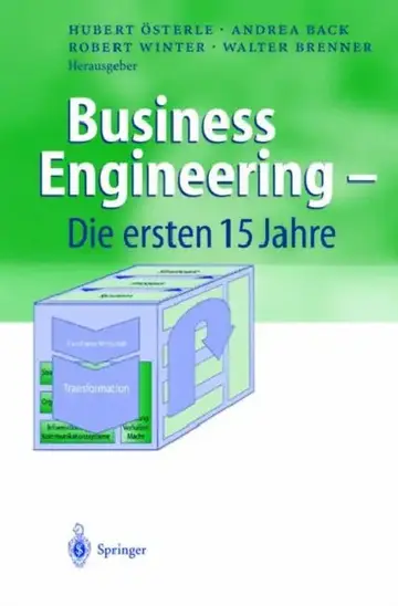 Cover of Business Engineering -- Die Ersten 15 Jahre
