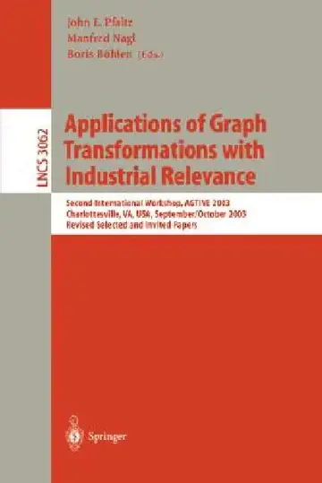 Cover of Applications of Graph Transformations with Industrial Relevance