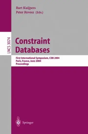 Cover of Constraint Databases and Applications