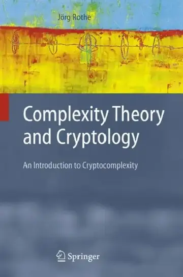 Cover of Complexity Theory and Cryptology
