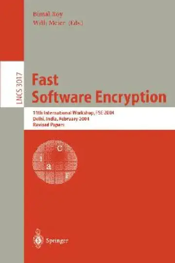 Cover of Fast Software Encryption
