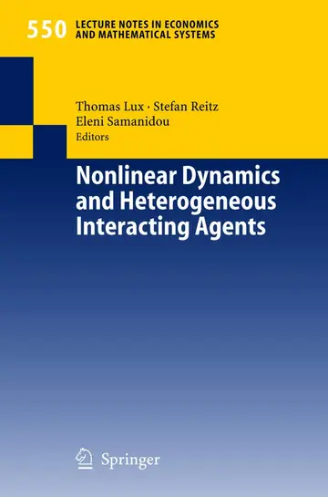 Cover of Nonlinear Dynamics and Heterogeneous Interacting Agents