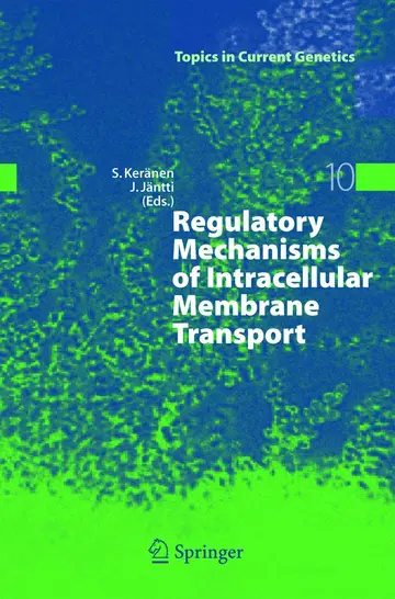 Cover of Regulatory Mechanisms of Intracellular Membrane Transport