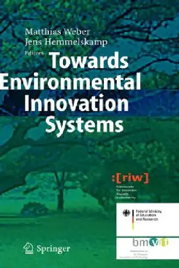 Cover of Towards Environmental Innovation Systems