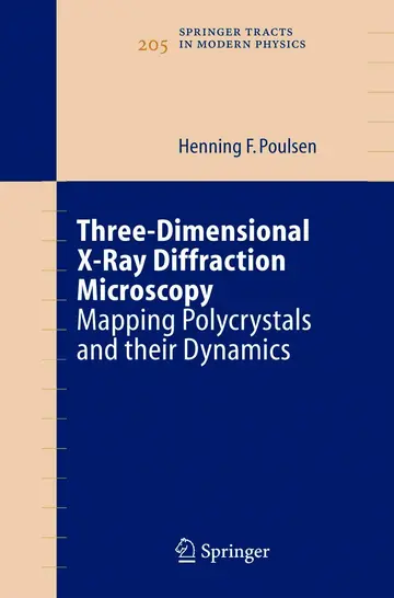 Cover of Three-Dimensional X-Ray Diffraction Microscopy