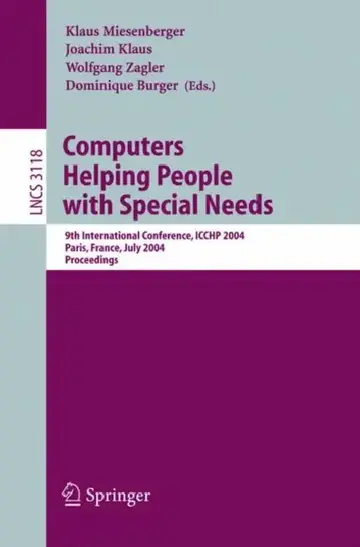 Cover of Computers Helping People with Special Needs