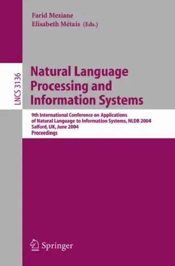 Cover of Natural Language Processing and Information Systems