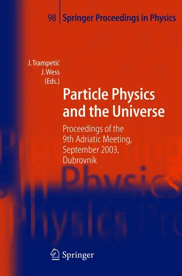 Cover of Particle Physics and the Universe