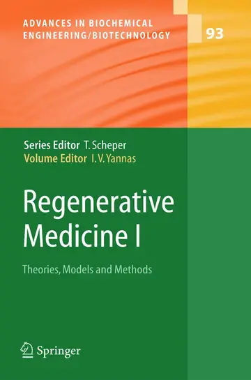 Cover of Regenerative Medicine I